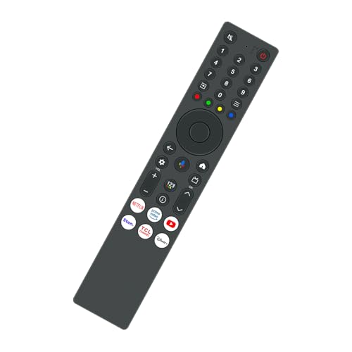 Amazon | テレビリモコン 音声検索対応 fit for TCL 液晶 テレビ 55T8C