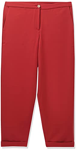 Image of AND Women's Straight Pants (TN18AS177ABTBRRUST30 Rust 30)