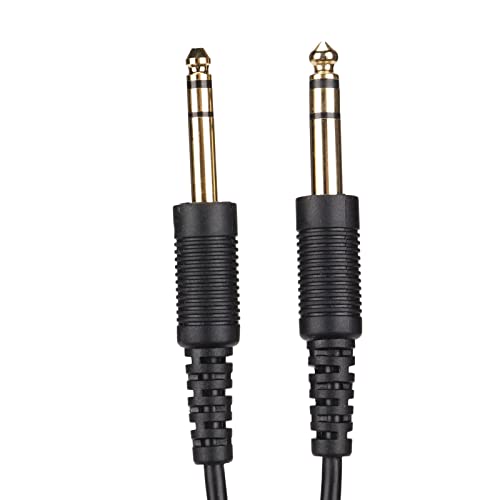 Adaptador de cable con doble plug XLR a GA para auriculares miniatura 4