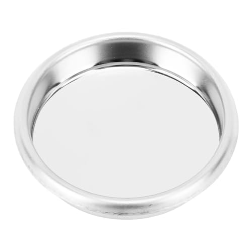 MOPFOL Silver 304 Stainless Steel Backflush Insert Filter Backflush Washing Blind Filter Basket Coffee Machine Accessory(54mm)