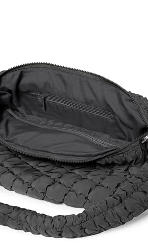 Image of ODODOS Quilted Carryall Tote Bag for Women Crossbody Hobo Lightweight Padding Shoulder Bag