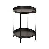 * Características: 100% nuevo de alta calidad, elegante y hermoso, diseño nórdico, múltiples opciones de color, estilo multifuncional, diseño de doble capa, plegable, desmontable, almacenamiento conveniente, sin espacio, pintura ecológica.