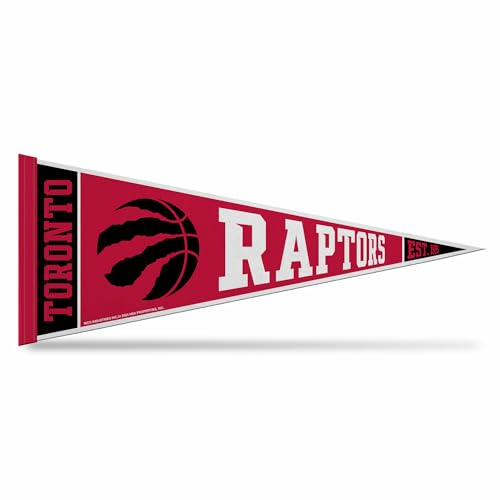 Image of Rico Industries NBA Basketball 12 inch x 30 inch Felt Wall Decor Pennant - Great for Home /Bed Room /Man Cave Decor
