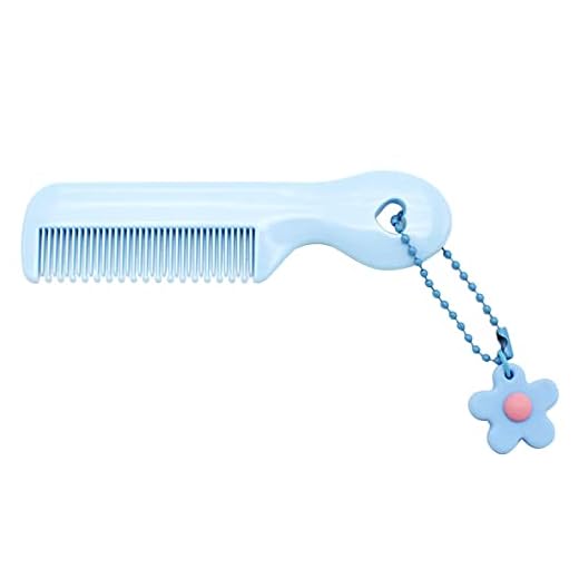 Fitooles Comb for Boy Small Koran Cartoon Animal Floral Protable Hair Brushes Little Girl Kid Hair