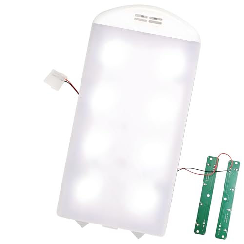 PANGBOER Bombilla LED de repuesto para refrigerador de 6500 K, mejorada, fácil de instalar, se adapta a múltiples modelos, luz LED de bajo consumo para refrigerador
