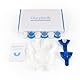 2 Pcs Zahnabdruck Tablett, Zahnabdrucklöffel, Dental Impression Kit - Wiederverwendbar, hochwertig und robust für Zahnarztpraxis und Heimgebrauch