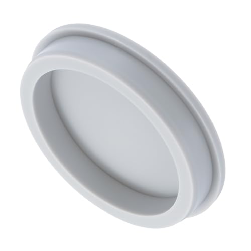 Image of MECCANIXITY High Temp Silicone Plug Mount Dia 108.6mm /4.28 Inch T Shaped Rubber Stopper Hole Plugs for Powder Coating Plating Waterproof Sealing Plugs Grey Pack of 1(OD 117mm /4.61 Inch)