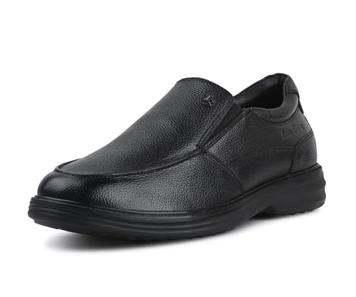 Image of LOUIS STITCH Men's Formal Slip-On Shoes | The Comforter Series | Ultra-Lightweight Slip-On Shoes for Men| Perfect for Business, Formal & Occasion Wear | LSLXPDSO