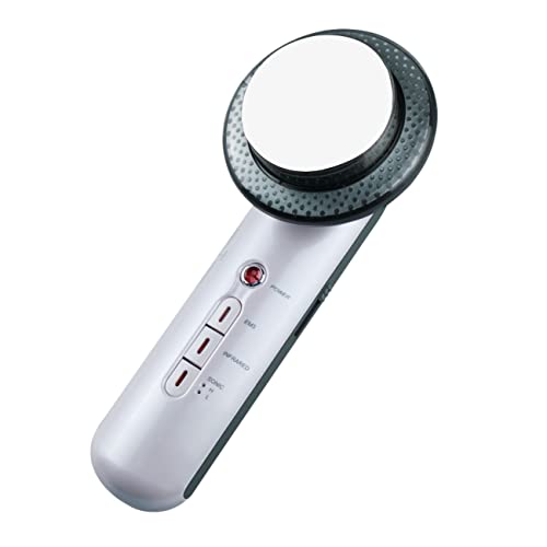 Dr.CarHome Ultrasonic 3 In 1 EMS Body Massager, Infrared Fat Burning Removal Cavitation Face Lift Skin Care Therapy Beauty Slimming Machine, for Body Firming and Shaping