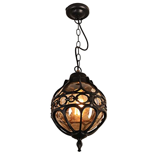 Suspension LED moderne sphérique en métal pour éliminer les zones d'ombre