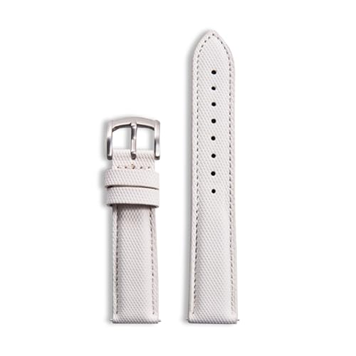 HMFang 18mm 19mm 20mm 22mm PVCZCNXXgbv rvp Y fB[X NCbN[X hvoh(White Silver,20mm)