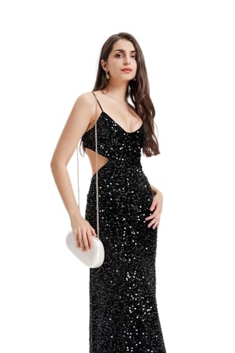 Image of Women Elegant Acrylic Stone Shape Chain Crossbody Bag Chic Marble Shell Purse Wedding Handbag for Banquet Party