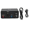 Yosoo Health Gear Microphone Preamplifier, High Gain 48V Power Audio Interface XLR Output Microphone Preamp Booster Mic Preamplifier for Dynamic and Condenser Microphones Booster #2