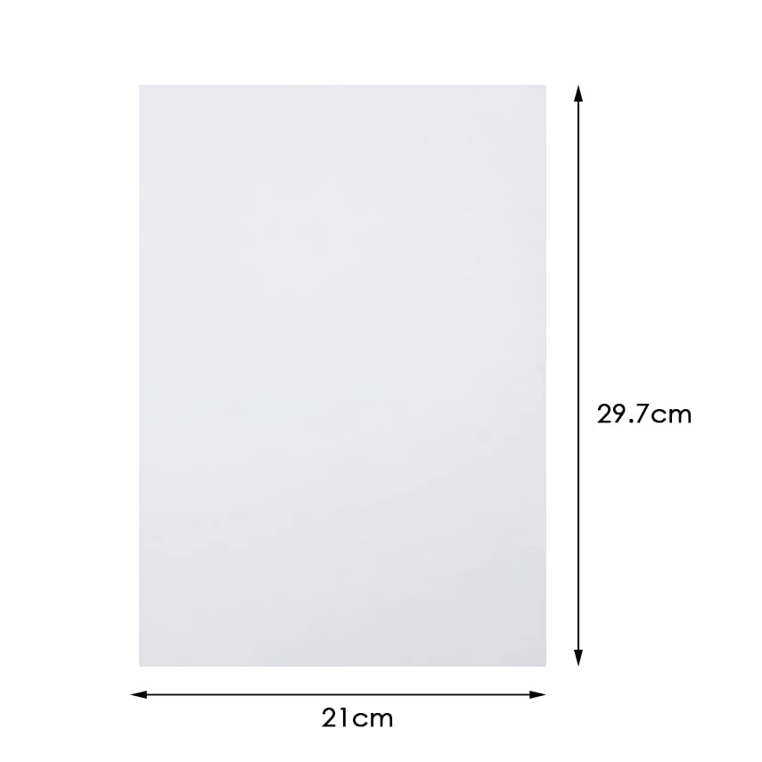 50 Feuilles Papier Calque 130g/m² A4 - Translucide Pour Dessin, Couture Et Artisanat
