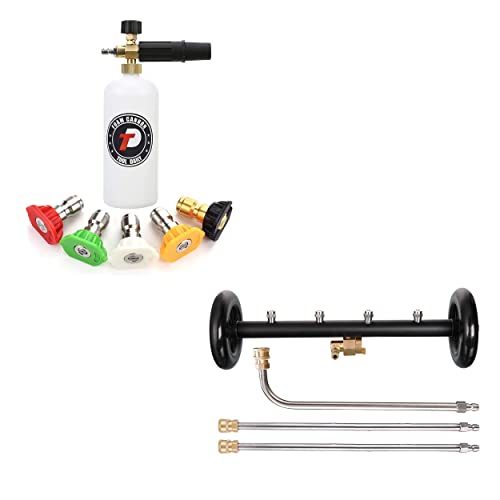 Tool Daily Foam Cannon with 1/4 Inch Quick Connector, Dual-Function ...