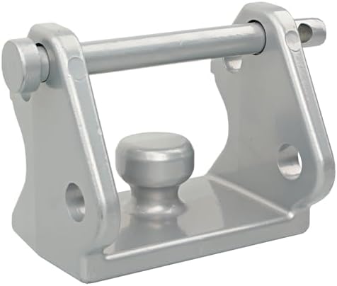 HQPASFY Trailer Hitch Lock, Trailer Coupler Lock with Pin, Coupler Lock Model Tl-33 Trailer Lock,Fits Over 2" to 2-5/16" - Silver