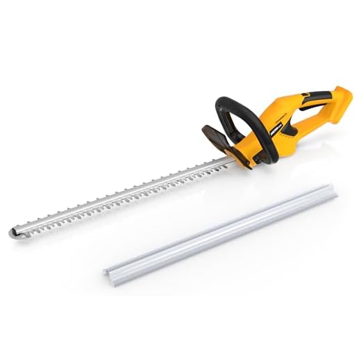 HEINPRO Cordless Hedge Trimmer 22-Inch Compatible with DEWALT 20V MAX Battery, Electric Hedge Trimmer Cordless, Bush Trimmers for Garden, Battery Powered Hedge Trimmers (Tool Only)