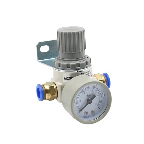 Régulateur de pression d'air AR2000 1/4 avec manomètre AR2000-BT - 3