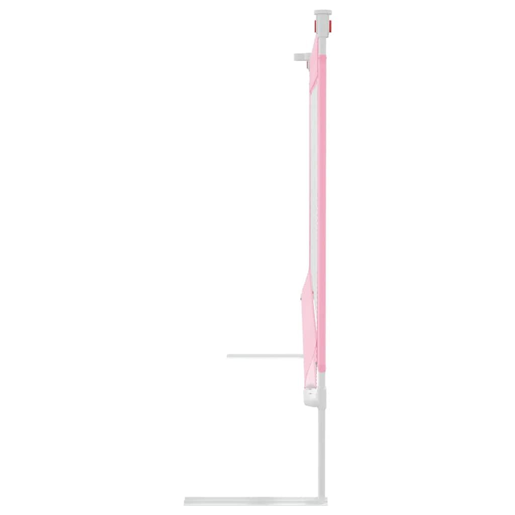 Barrera protectora para cama infantil, 100 x 25 cm, tela con altura ajustable, protección anticaídas y protección lateral para cuna, barrera de cama para seguridad del bebé en el dormitorio y