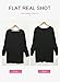 Dokotoo Womens Winter Dresses Long Sleeve Tunic Tops for Women Loose Fit Dressy Solid Color Casual Oversized Winter Clothes Sweatshirt Dress Black Dresses for Women L