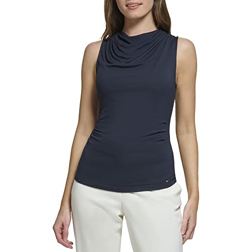 Blouse Tommy Hilfiger femme coupe fluide et manches longues boutonnées