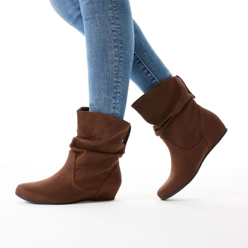 Image of XAPPEAL Carney - Women's Slip On Casual Slouch Short Ankle Boot