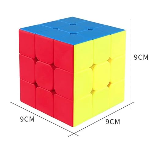 Image of HAWKISTER Fanxin 3X3X3 Plus | Oversized 9 CM Stickerless Puzzle Cube, 6+ Years