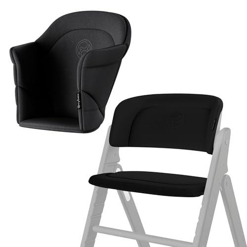 CYBEX Gold CLICK & FOLD Komforteinsatz, Für CYBEX CLICK & FOLD Baby Set und CLICK & FOLD Hochstuhl, Stunning Black