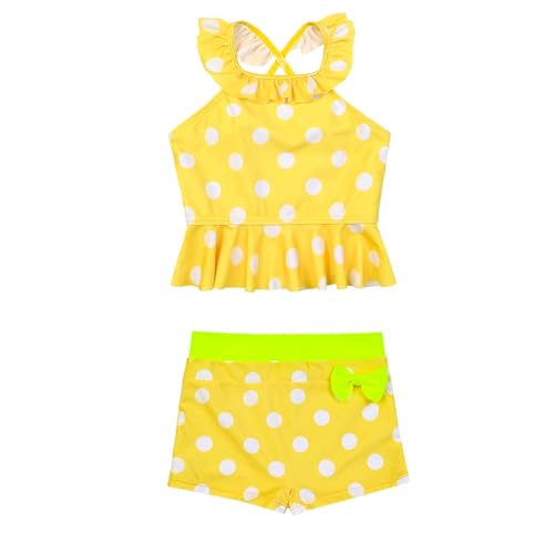 Image of CHILDRENSTAR Little Girls Tankini Swimsuit 2 Pieces Bathing Suit for Kids