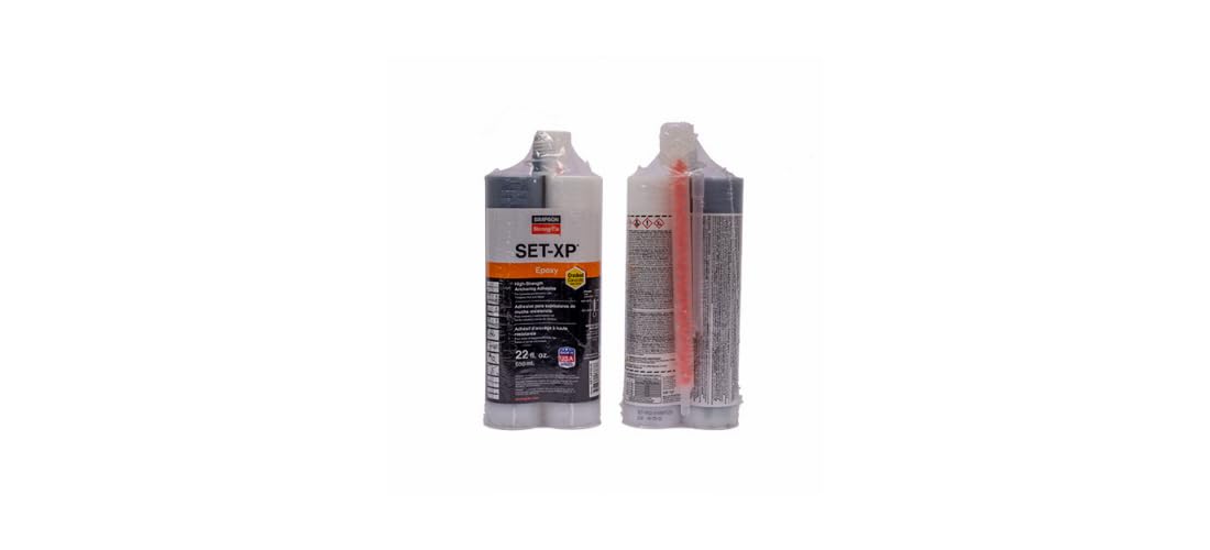 Simpson Strong-Tie SET-XP10 High-Strength Epoxy - 8.5oz Cartridge For Concrete Anchoring