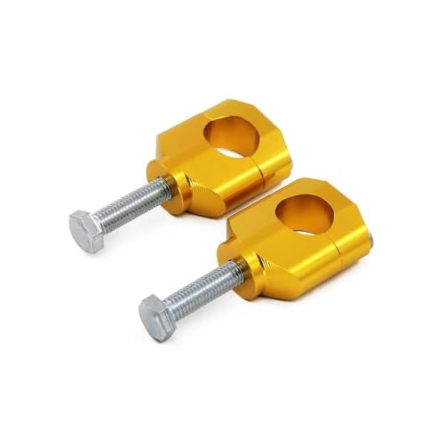 Soporte elevador de manillar con abrazaderas y adaptador extensor oro para CRF y KX