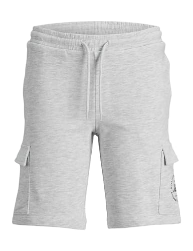 JACK&JONES JUNIOR Jungen Jpstswift Cargo AUT Jnr Sweat Shorts, White...