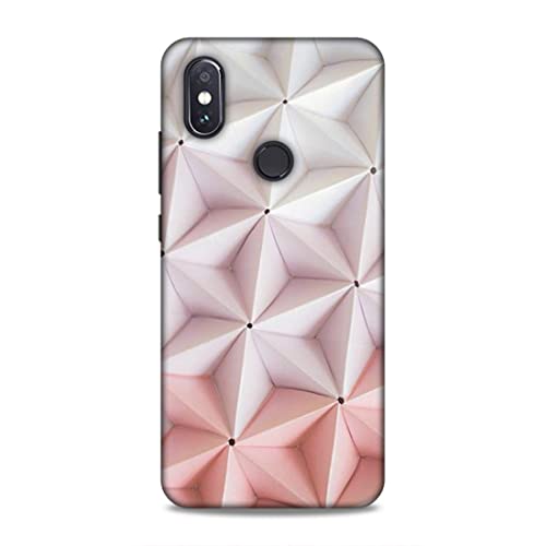 Image of Printed Mobile Back Hard Case Cover for Redmi Note 5 Pro | Pink Stars, Multi Stars Black dot -2180