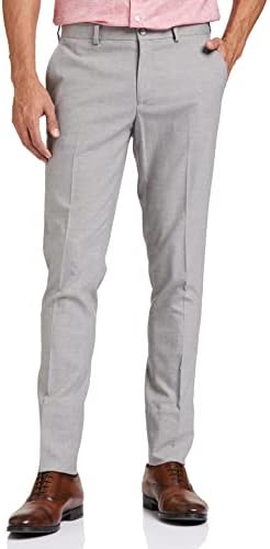 Amazon Brand - Symbol Men's Stretchable Formal Pants | Trousers (Slim Fit)