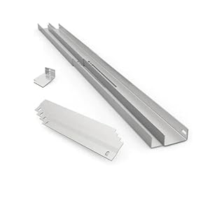 Kleines Kraftwerk Wandhalterung Single V2A Edelstahl