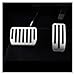 Car Pedals Compatible For Tesla Model Y ModelY 2019 2020 2021 Stainless Steel Accelerator Gas Brake Rest Pedal Covers Interior Accessories(AT)