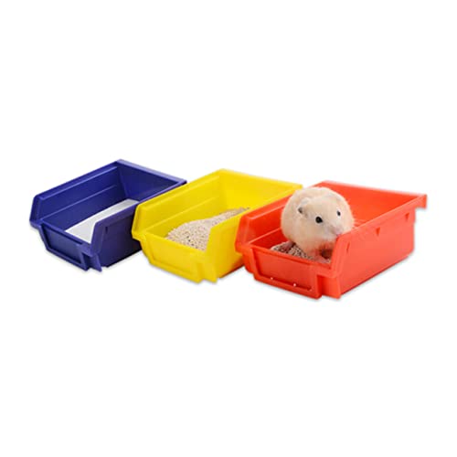 iplusmile ハムスター用の洗面台 モルモットの檻 バスタブ たらい バニーケージ うさぎ ごみロッカー ゴミ ねずみ 豚 チューブ おもちゃ 小動物用の洗面台 ハムスターのトイレ