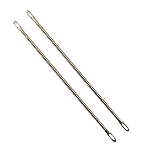 NX Garden 2pcs Double-Eyed Transfer Needle for...