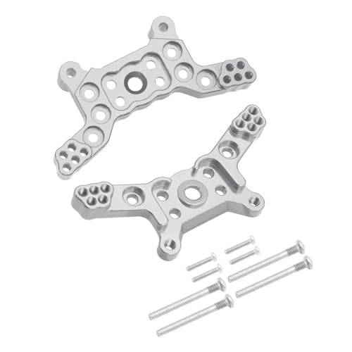 Support d'amortisseur pour MJX Hyper Go 14210 renfort métal argent