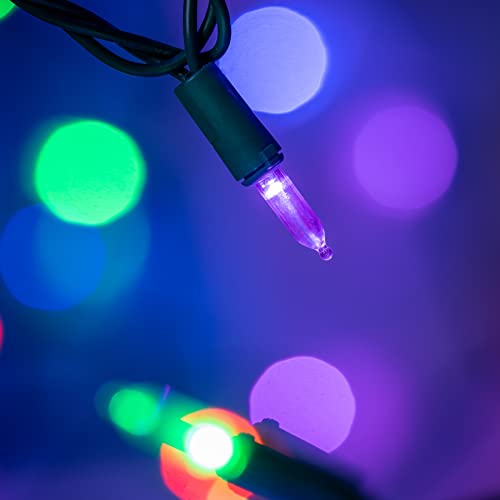 Yuletime BMD-L-100E/2F Multicolor Led Christmas Lights 200 Count 50 Ft thumb #6