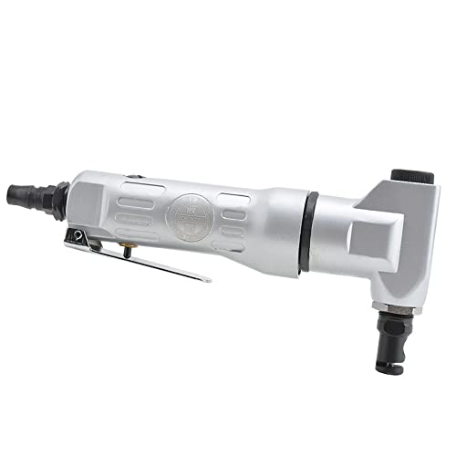 LeTkingok Pneumatic Air Punching Cutter Shear Scissors, Impact Cutting Cut-Off Shearing Machine for 1.5MM Metal Sheets 3000RPM Stroke 18MM