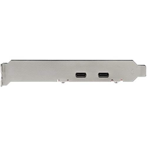 StarTech.com Tarjeta Adaptadora PCI Express de 2 Puertos USB-C 3.2 Gen 2 (10Gbps) - Chipset ASM3142 - Hub Interno USB Tipo C (PEXUSB312C3) - imagen 4
