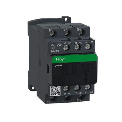Contacteur tripolaire basse consommation LC1D09BD bobine 24V CC
