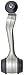 Dorman 520-757 Front Driver Side Upper Suspension Control Arm and Ball Joint Assembly Compatible with Select Mercedes-Benz Models