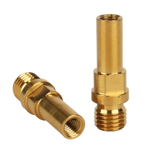 Image of Titanium Ti V-Brake Bosses Bolts, M10x1.25mm Screws, for Bicycle (Gold, 2pcs M10x1.25mm)