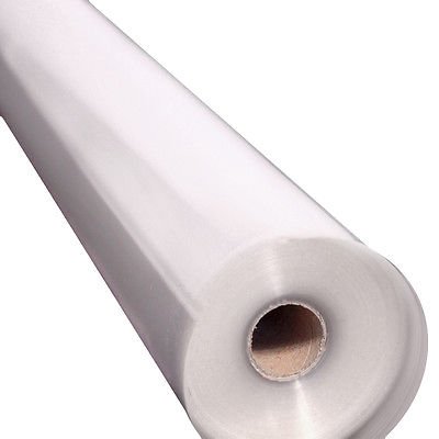 Elixir Gardens Clear Polythene Sheeting (2m Wide with Various Lengths) for Ground Cover, Pond Lining, Floor Painting Protection & More | 1000 Gauge/250mu x 8m