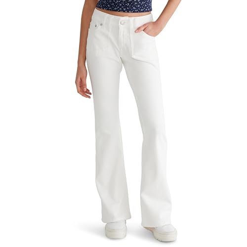AEROPOSTALE Women's LR Flare White, Bleach2