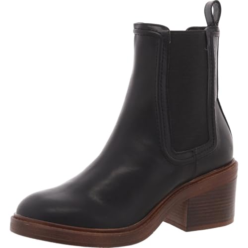 Steve Madden Women's Curtsy Chelsea Boot, Black, 7.5
