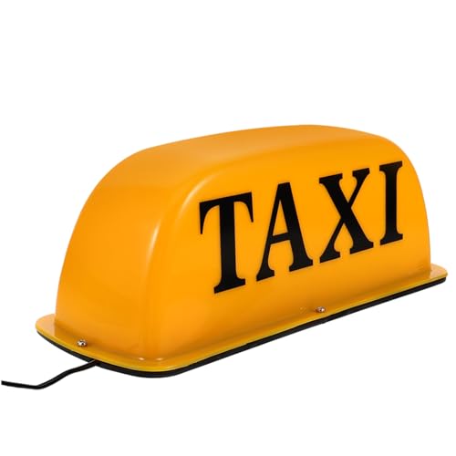 Lampe de toit de taxi jaune magnétique pour une conduite nocturne sécurisée