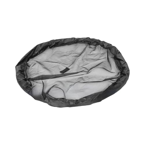 Protector de isla flotante con valla para peceras y malla protectora 2